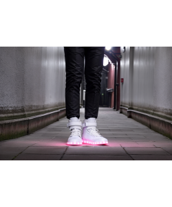 LED Light Multi Color USB Recharging Shoes